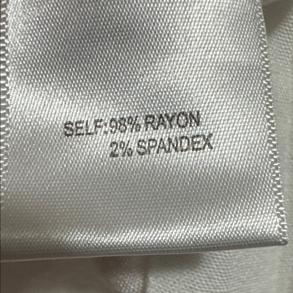 Jane and Delancey White Button-Down Shirt - Picture 3 of 4